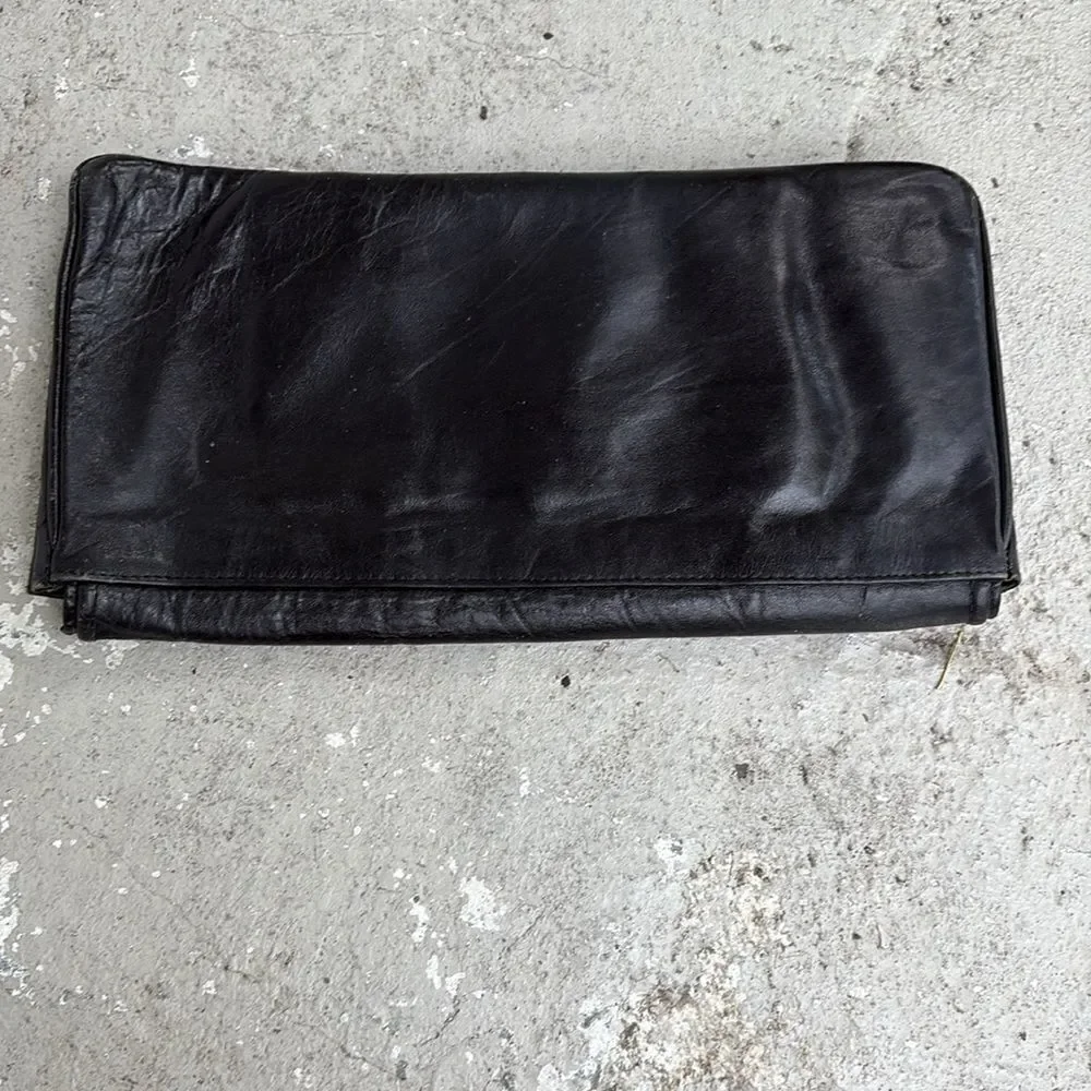 Birdies envelope leather clutch